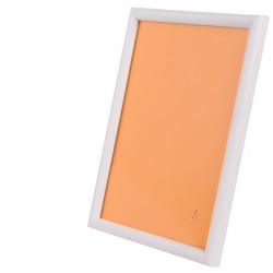 Рамка со стеклом 18х24 см, шир. 16 мм, деревянная, белый, БС 228 МБ + комплект крепежа